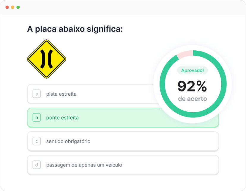 Recursos do AprovaDETRAN